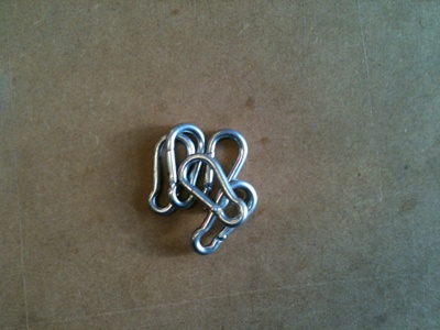 Small Carbine Hooks (each) 40mm x 4mm