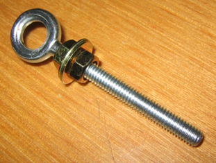 6mm Eyebolt for metalwork galvanised 